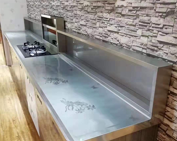 壓花不銹鋼臺面