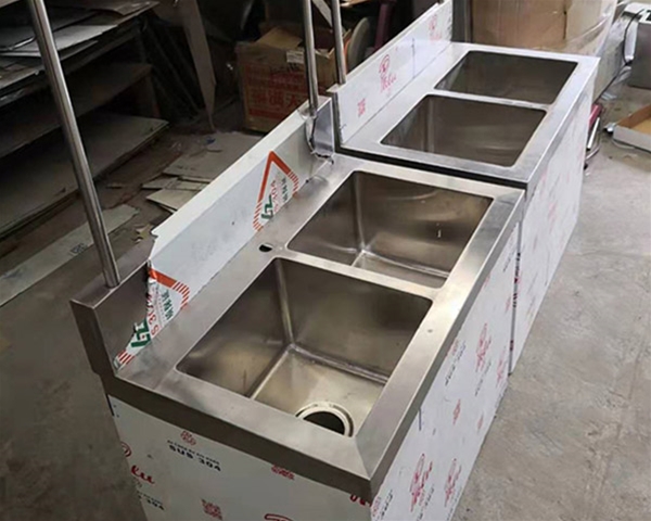 二連式不銹鋼水槽